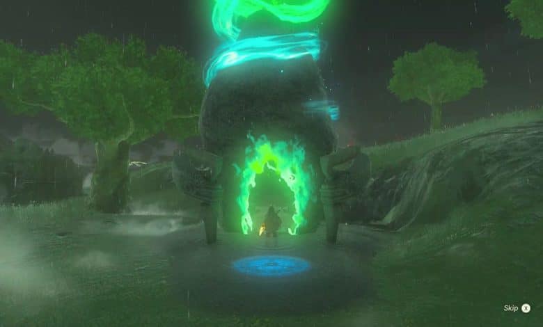 Mayachin Shrine Zelda Tears of the Kingdom
