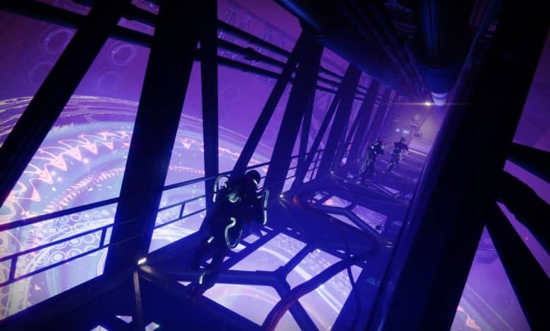 Destiny 2 Lightfall Parting the Veil quest guardians running through Veil Containment facility
