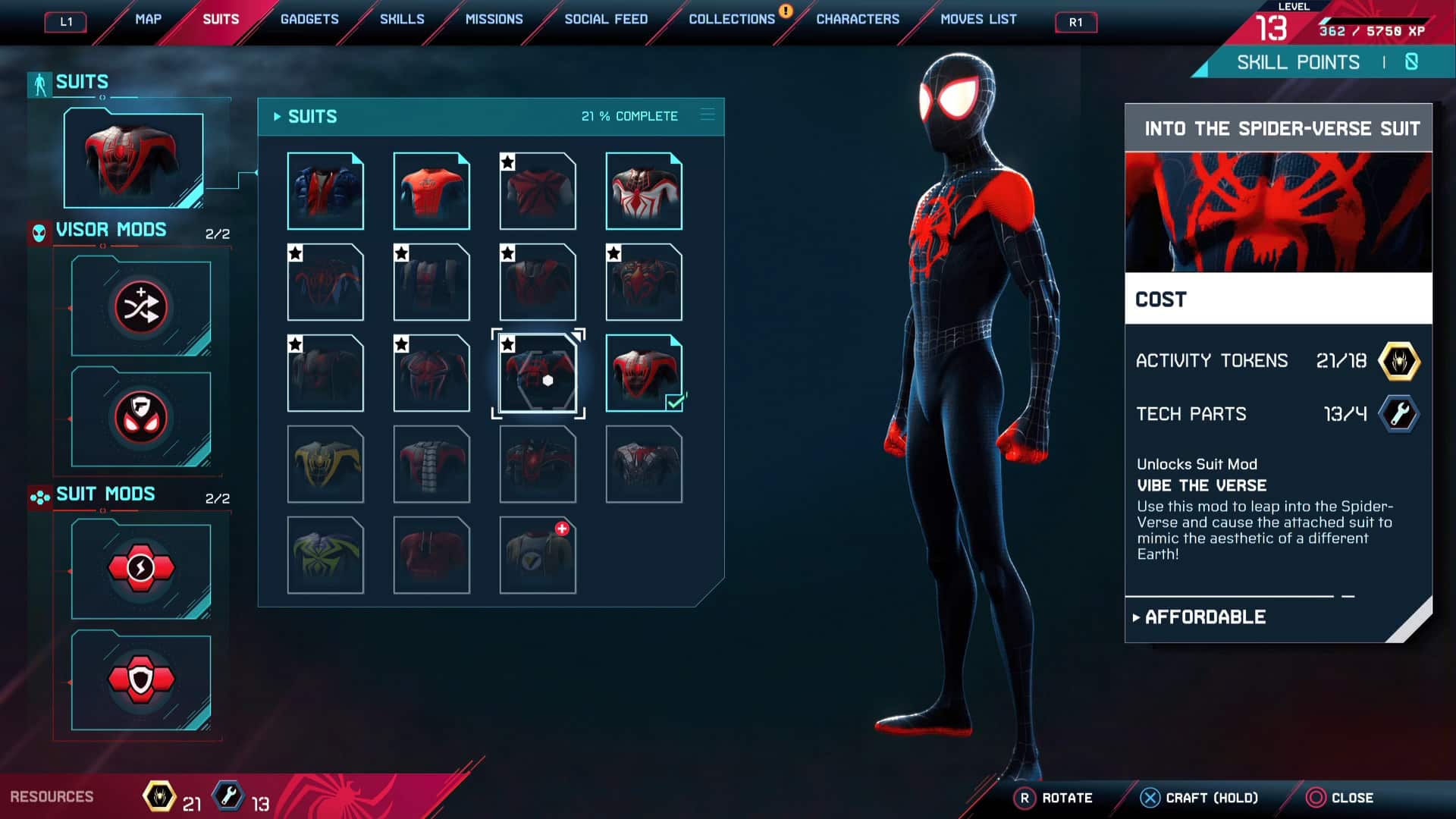 spider-man miles morales Costume Spider-Verse