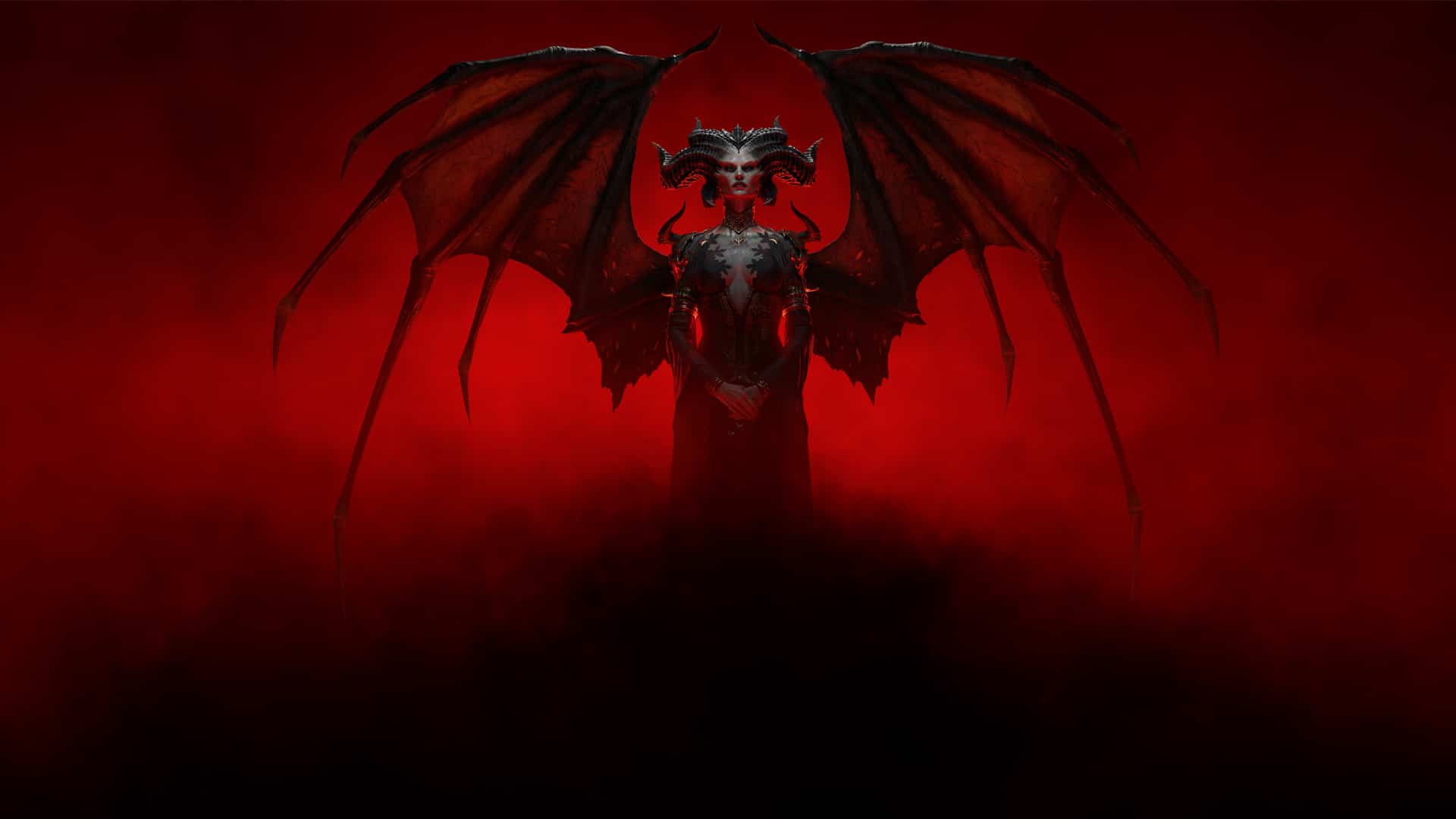 Keyart officiel de Diablo 4 montrant Lillith