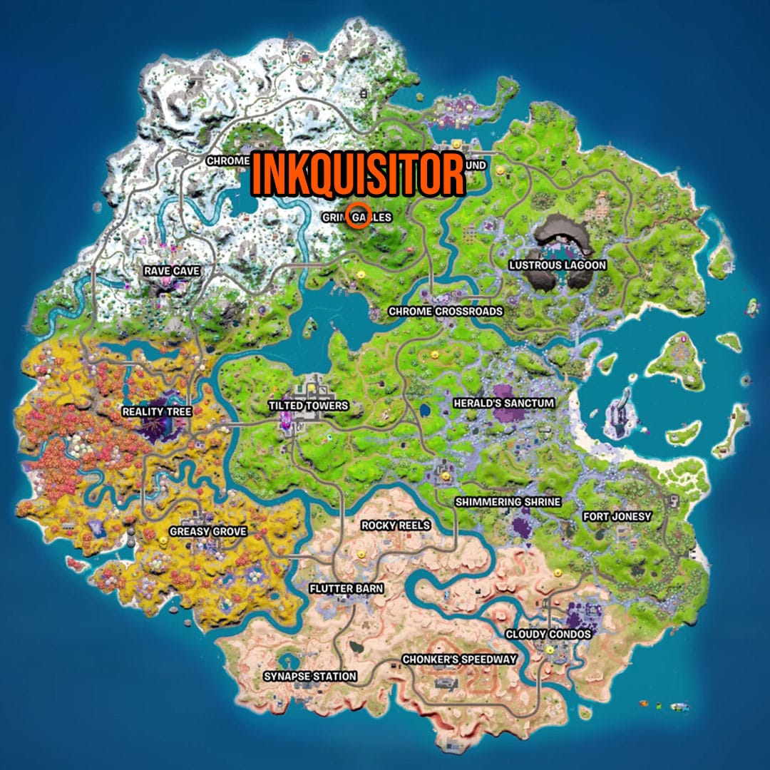 Carte Fortnite Inkquisitor