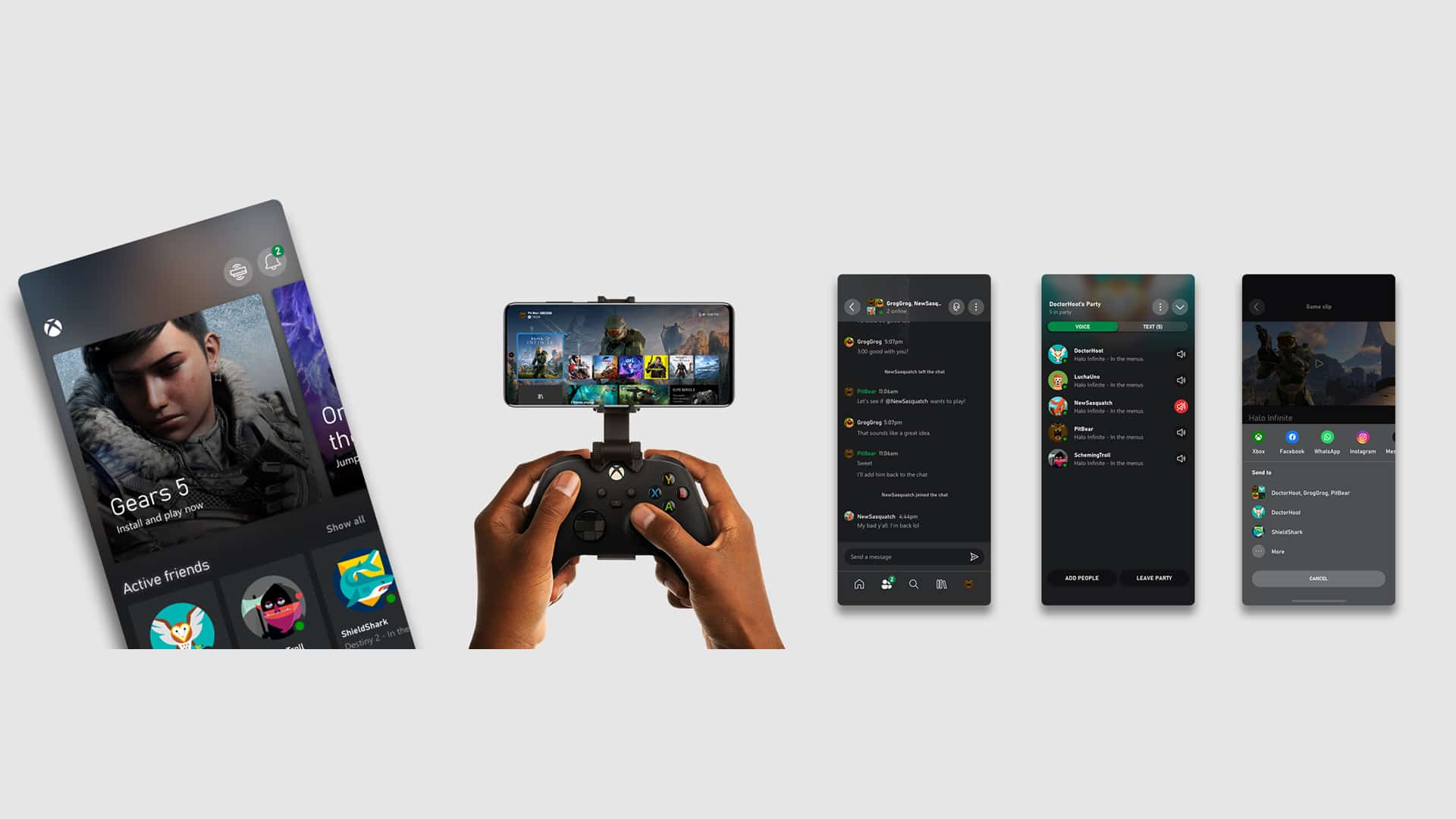 Application mobile Xbox