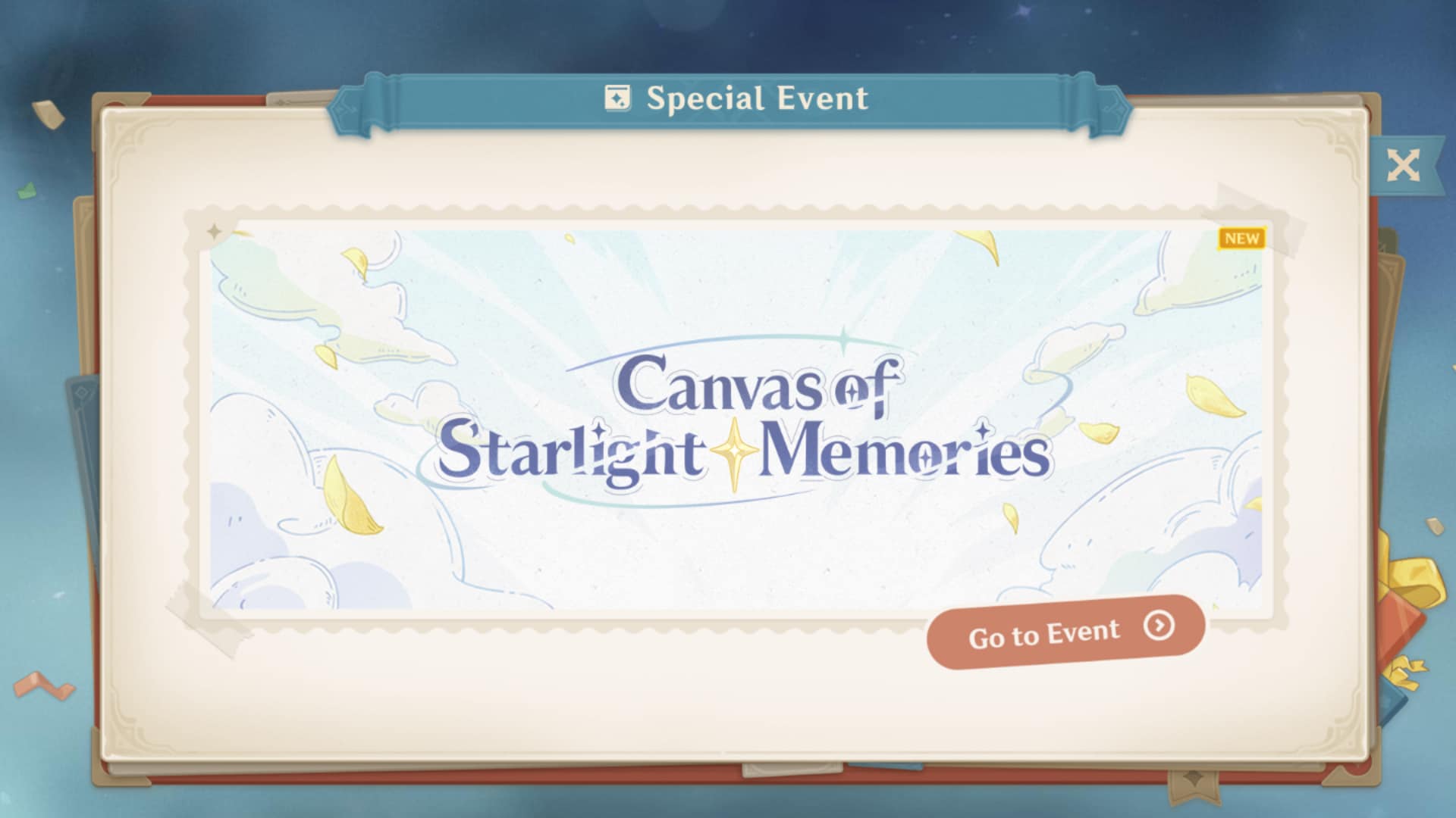 Genshin Impact Canvas of Starlight Memories