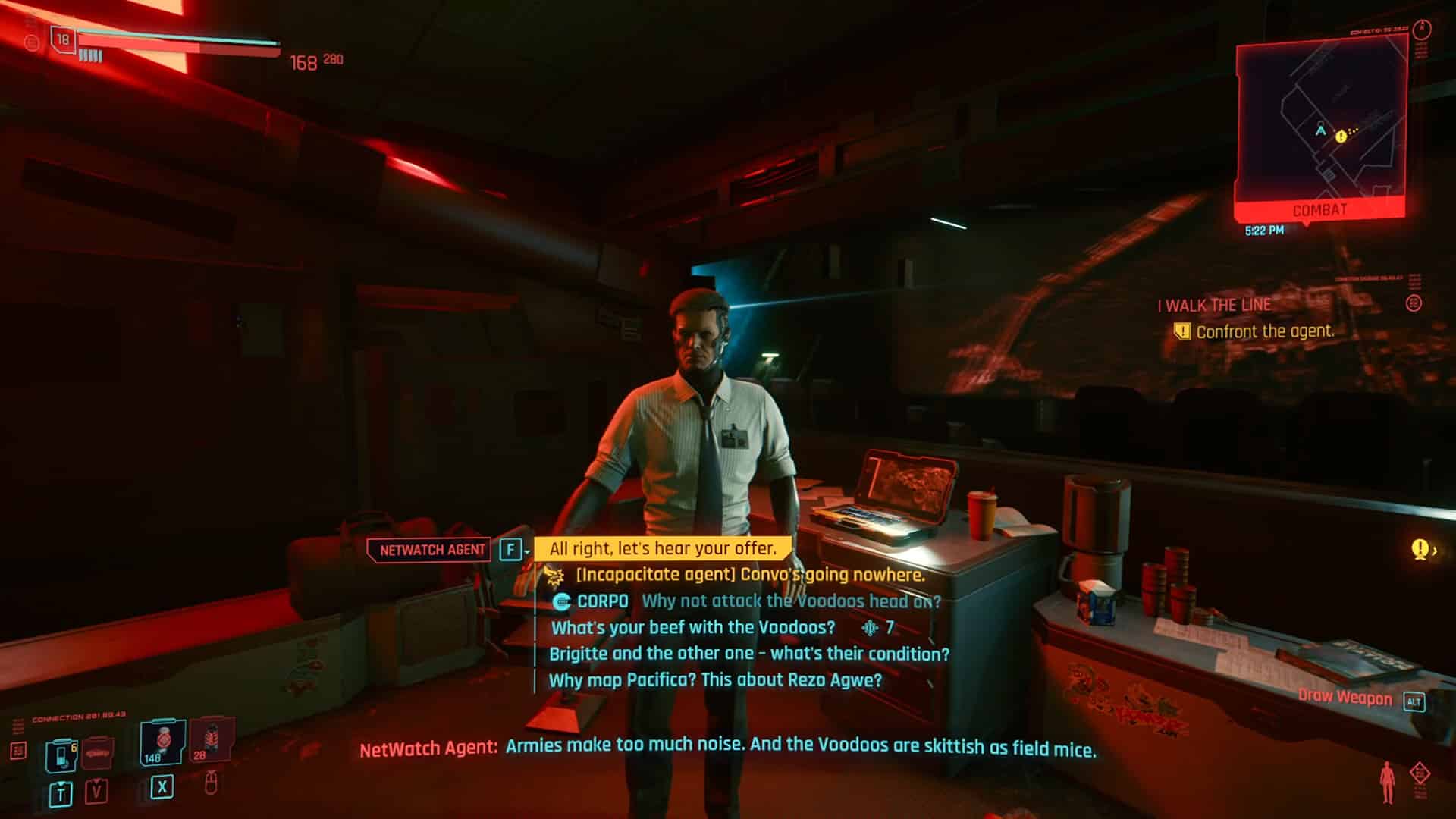 Cyberpunk 2077 NetWatch Agent