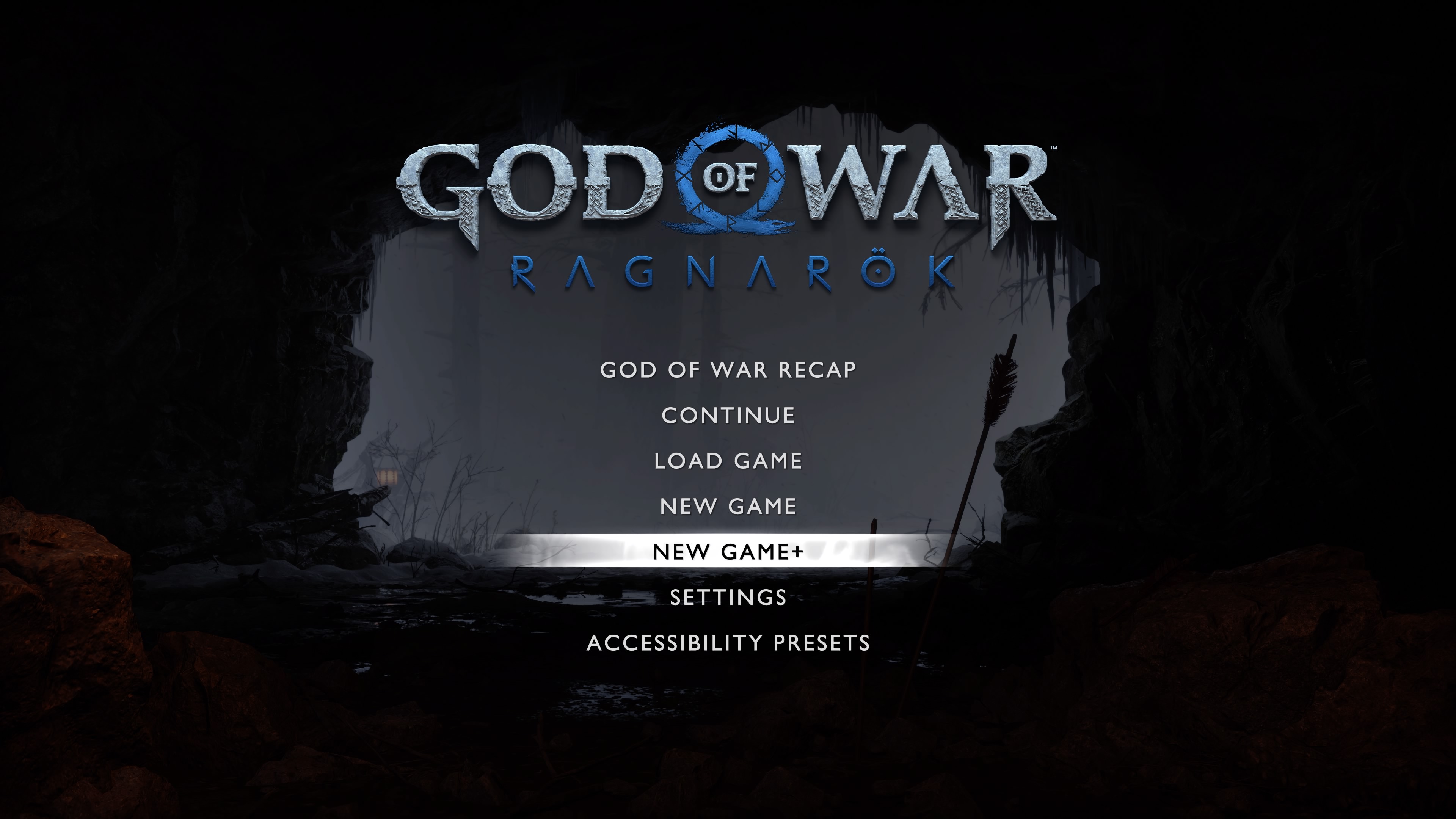 Dieu de la guerre Ragnarok Nouveau jeu Plus
