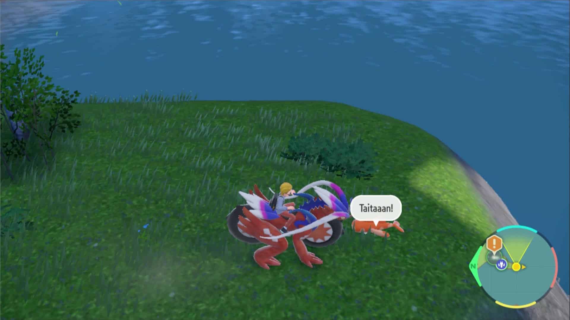 Pokemon écarlate et violet faux dragon titan