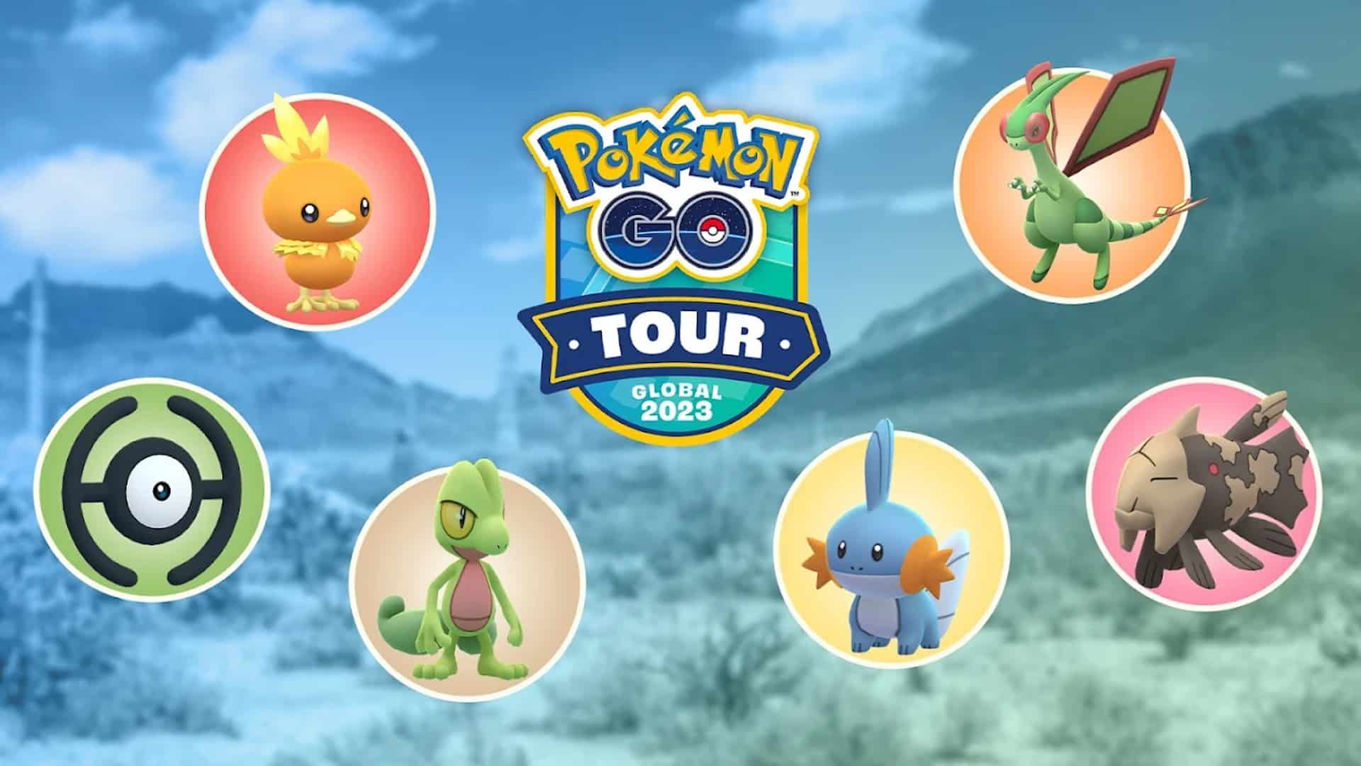 Art clé pour Pokemon Go Tour Hoenn