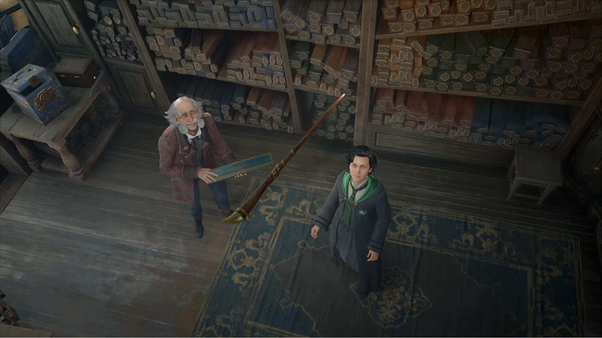 Flexibilité de la baguette Hogwarts Legacy