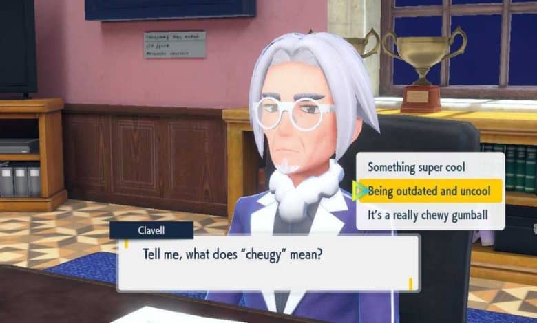 Director Clavell asking what cheugy means in Pokemon Scarlet and Violet
